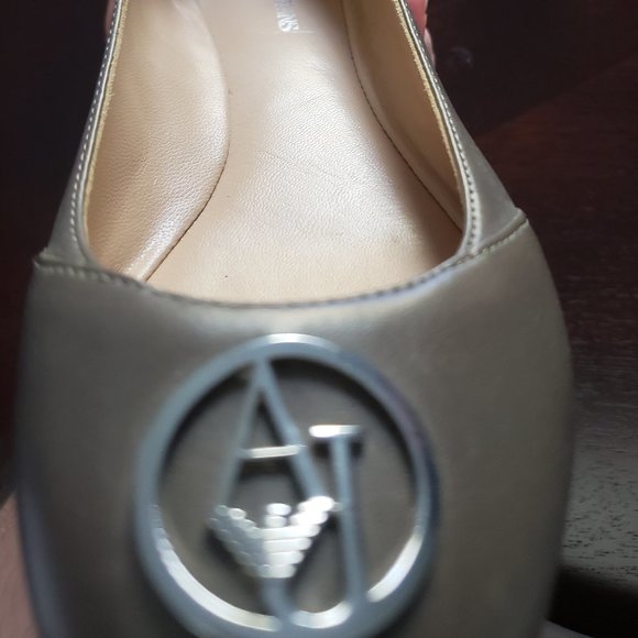 ARMANI JEANS Leather Flats - Picture 6 of 15
